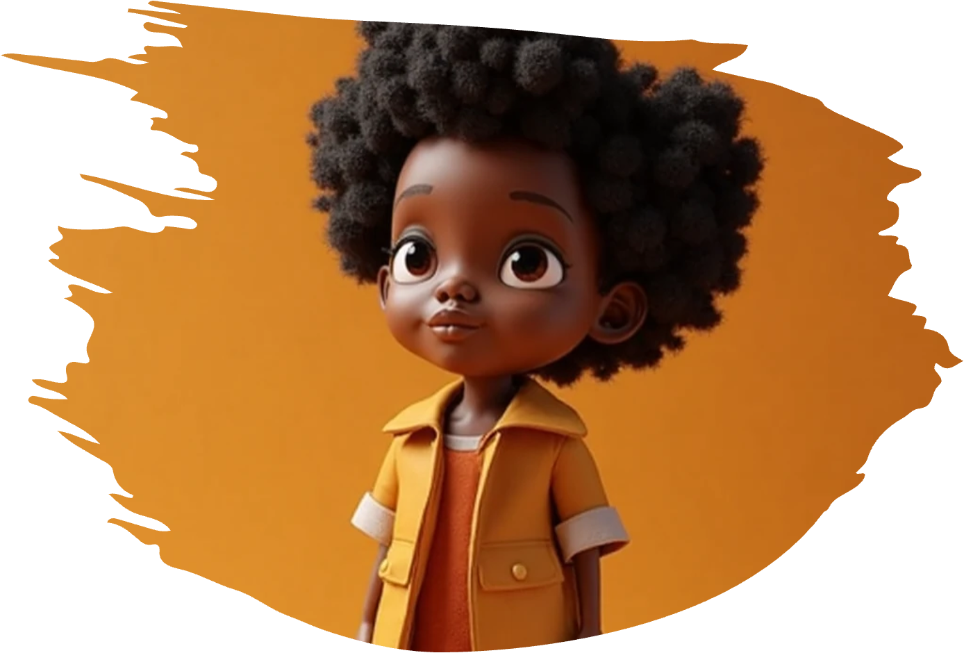 Raphale - AYG's animated character representing hope and resilience